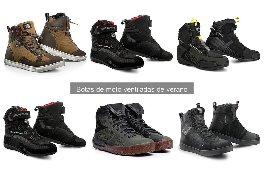 Opiniones sobre Botas de Moto Ventiladas de Verano