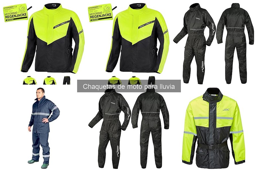 Opiniones sobre chaquetas de moto para lluvia SHIMA