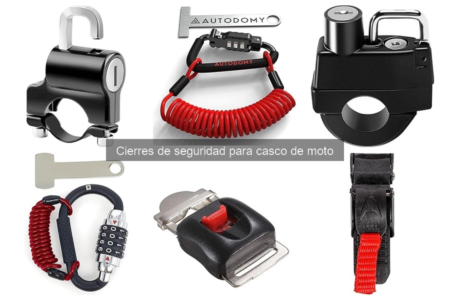 Opiniones sobre cierres de seguridad para casco de moto