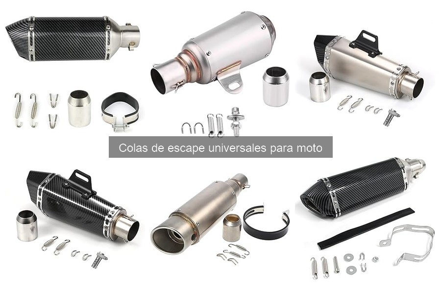 Opiniones sobre colas de escape universales para motos