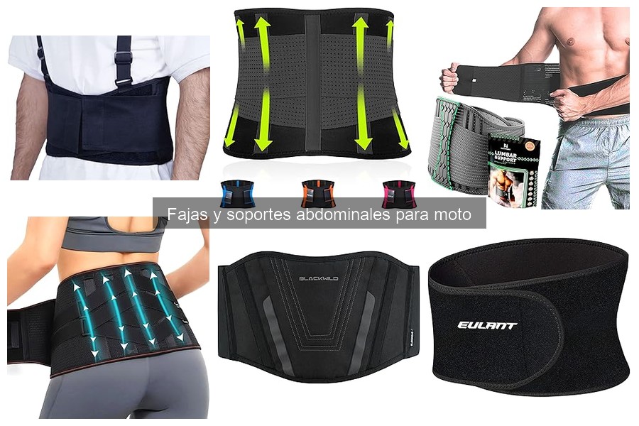 Opiniones sobre fajas abdominales para motoristas: ¿valen la pena?
