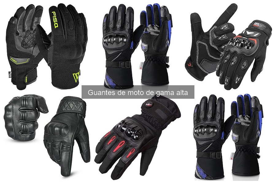 Opiniones sobre guantes de moto de gama alta: usuarios cuentan
