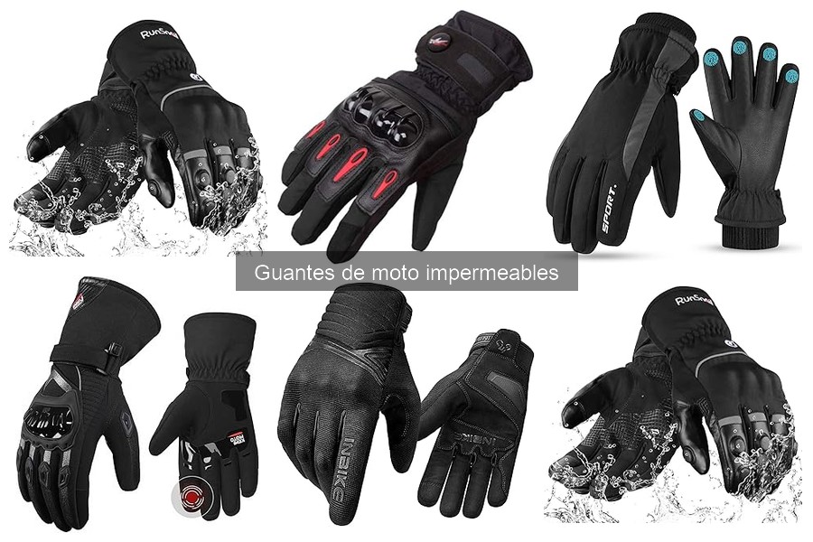 Opiniones sobre guantes de moto impermeables