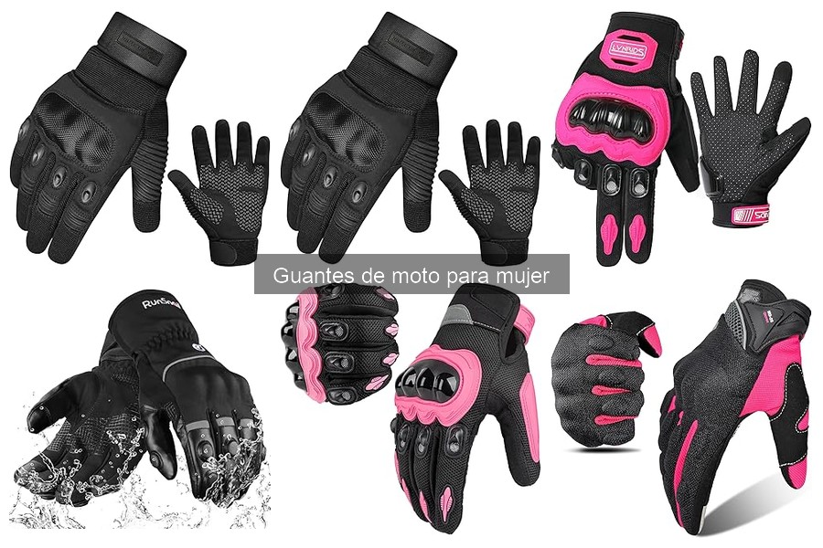 Opiniones sobre guantes de moto para mujer: ¿Cuál elegir?