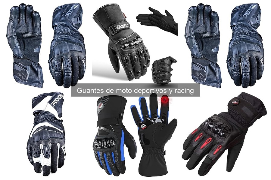Opiniones sobre guantes de moto populares para motoristas