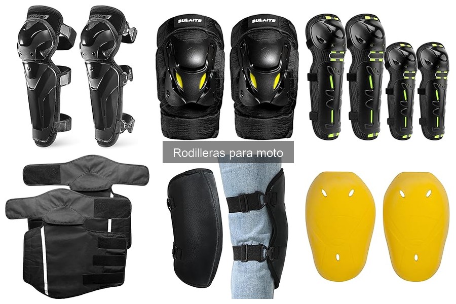 Opiniones sobre las Mejores Rodilleras para Moto