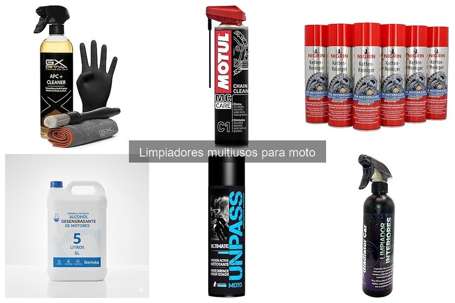 Opiniones sobre Limpiadores Multiusos para Moto