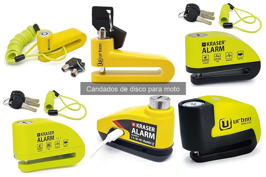 Opiniones sobre los mejores candados de disco para moto 2023