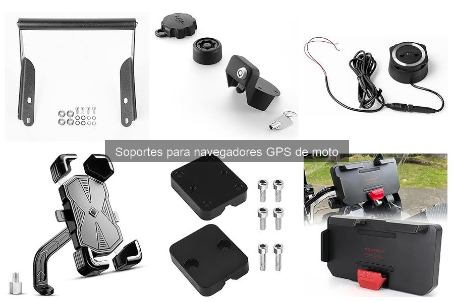 Opiniones sobre los mejores soportes GPS para moto