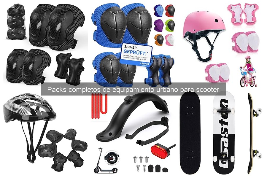 Opiniones sobre Packs de Equipamiento Urbano para Scooter