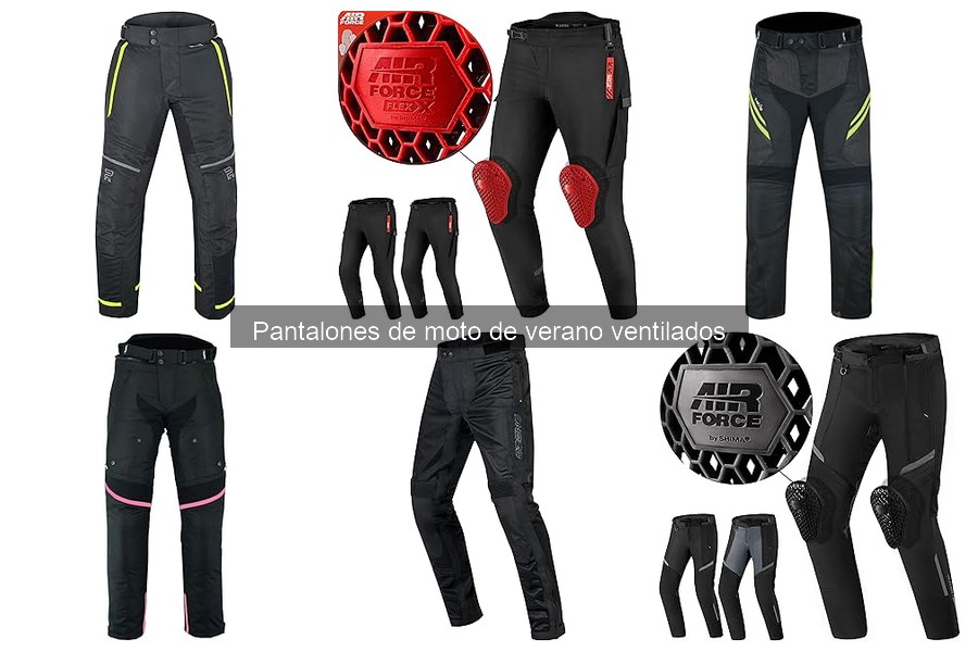 Opiniones sobre pantalones de moto de verano ventilados