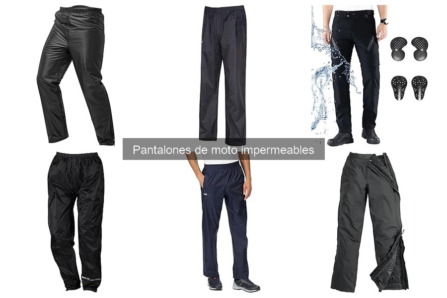 Opiniones sobre pantalones de moto impermeables