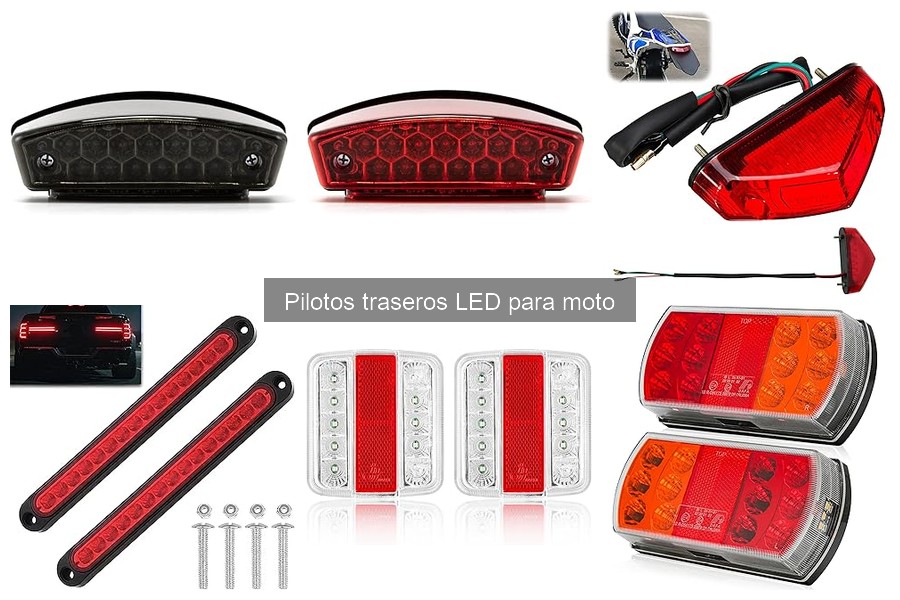 Opiniones sobre pilotos traseros LED para moto