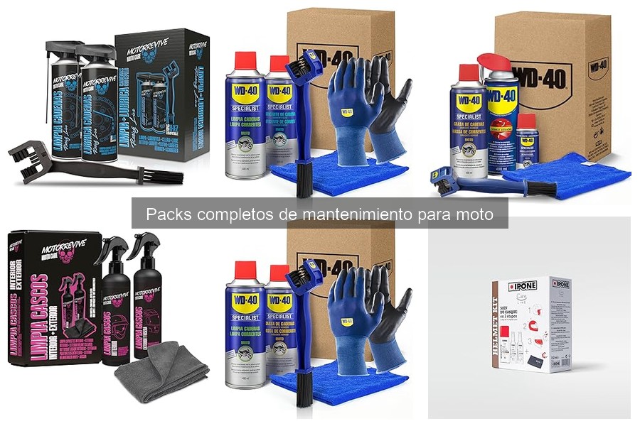 Packs de Mantenimiento para Moto: ¿Qué Incluyen?