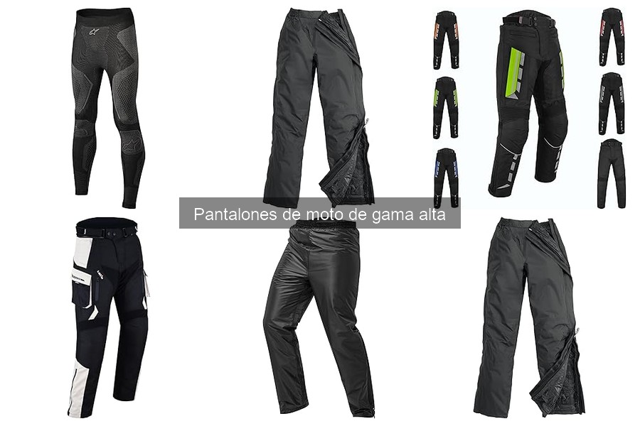 Pantalones de moto de gama alta: características y beneficios