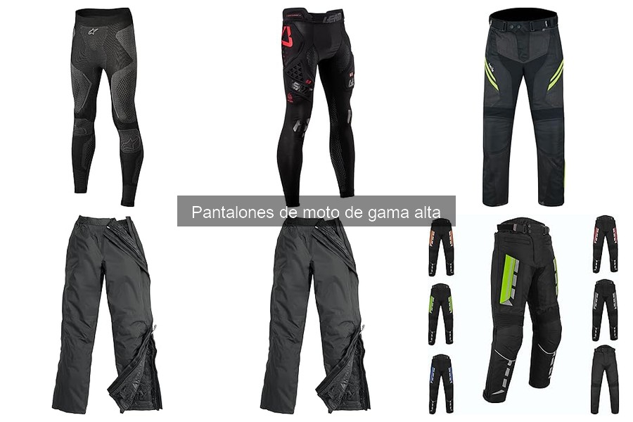 Pantalones de moto de gama alta para cada clima