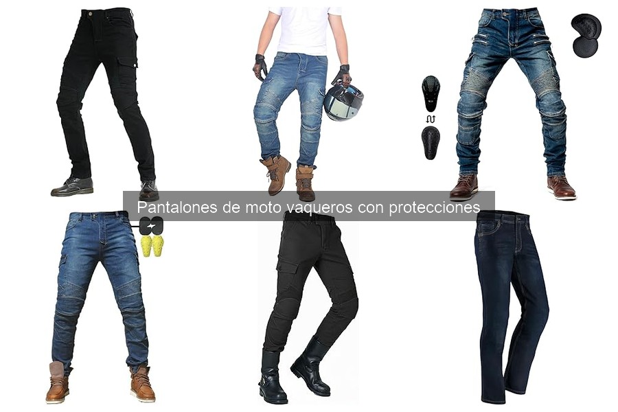 ¿Por qué elegir pantalones de moto vaqueros con protecciones?