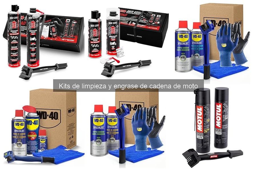Precio de Kits de Limpieza y Engrase de Cadena de Moto