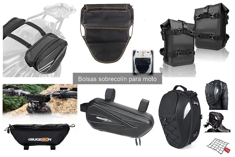 Precio promedio de bolsas sobrecolín para moto en 2023