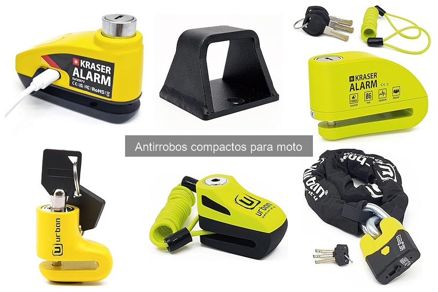 Precios de antirrobos compactos para moto: guía actualizada