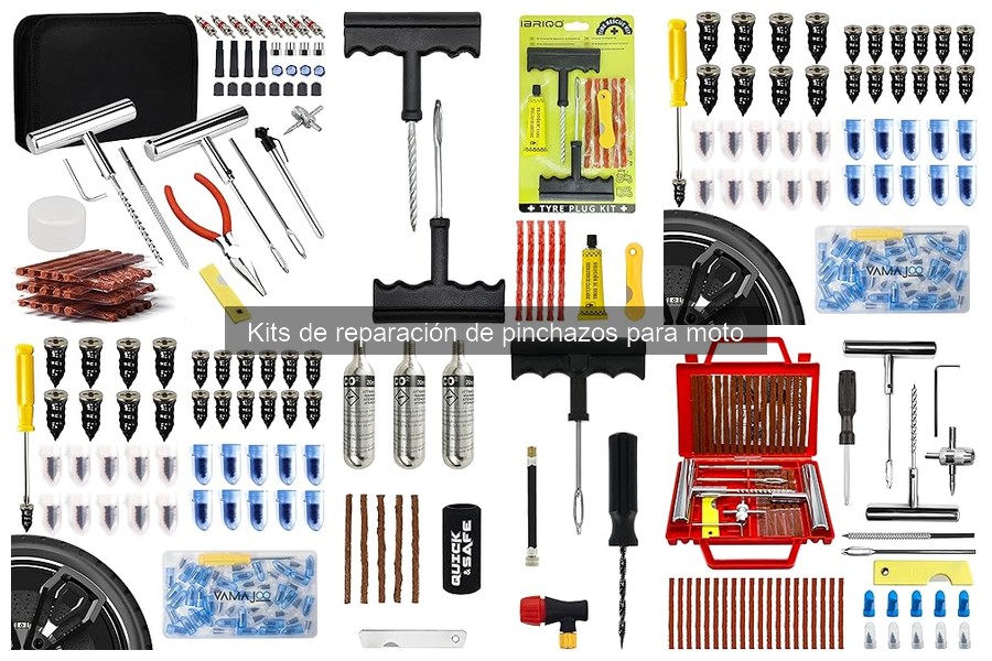 Precios de kits de reparación de pinchazos para moto y dónde comprarlos
