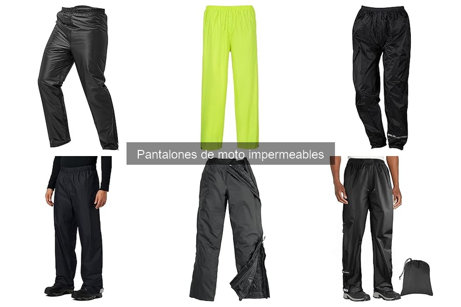 Precios de pantalones de moto impermeables: guía actualizada