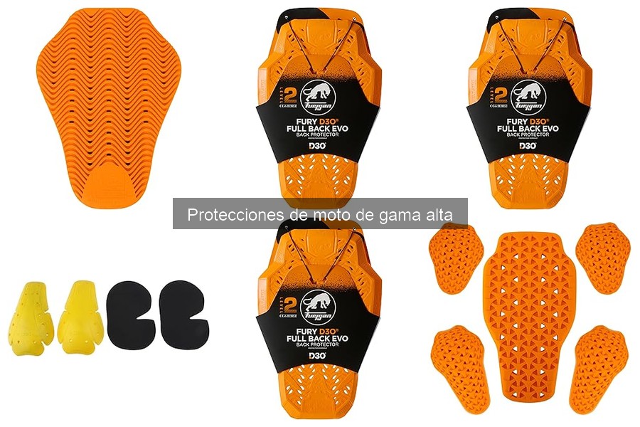 Precios de Protecciones de Moto de Gama Alta en 2023