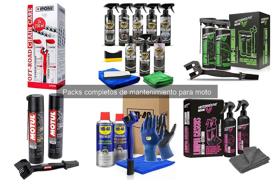 Precios y Dónde Comprar Packs de Mantenimiento para Moto