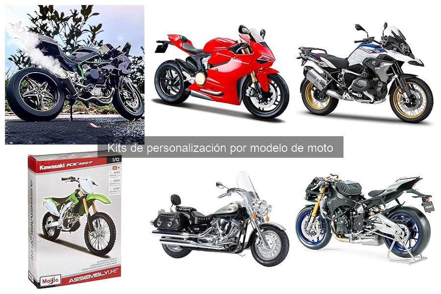 Preguntas frecuentes sobre kits de personalización para motos