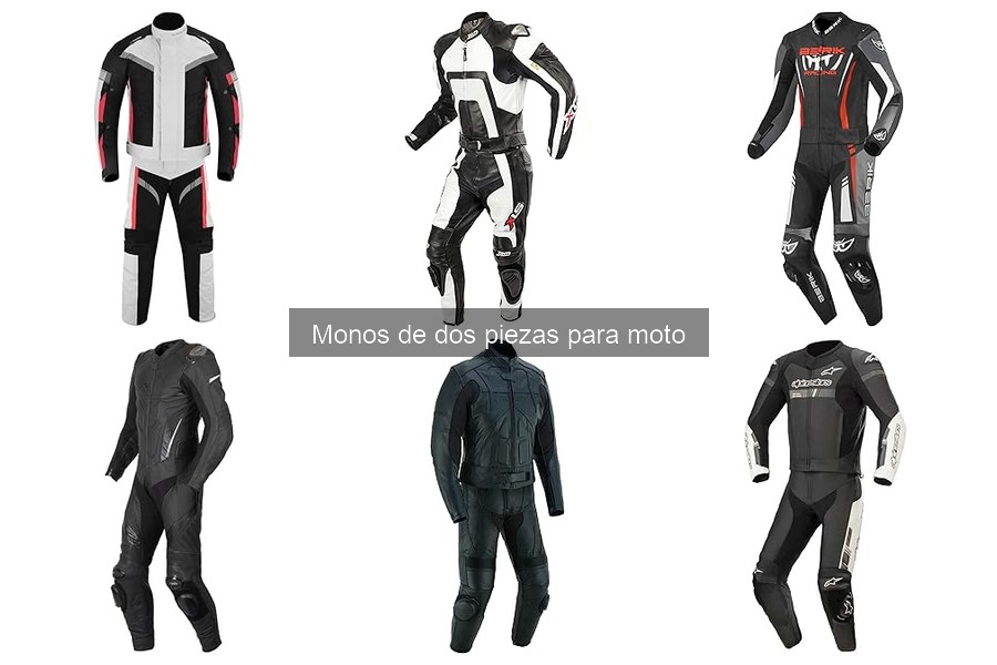 Preguntas frecuentes sobre monos de dos piezas para moto