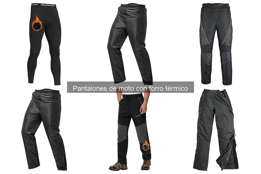 Preguntas frecuentes sobre pantalones de moto térmicos
