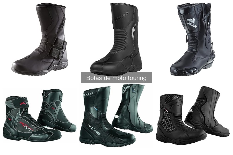 Problemas comunes al usar botas de moto touring