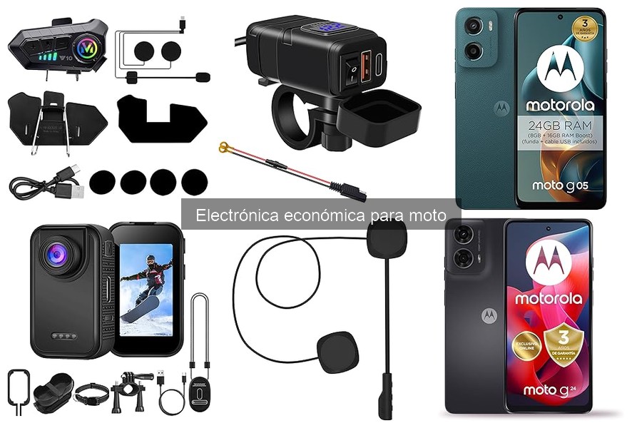 Problemas comunes al usar dispositivos de navegación en moto