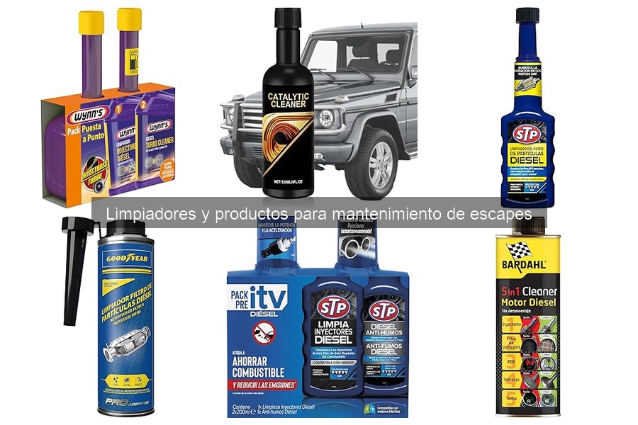 Problemas comunes al usar limpiadores de escapes