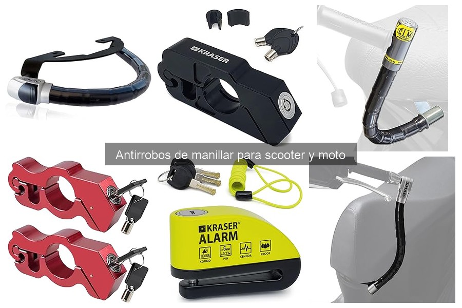 Problemas comunes con antirrobos de manillar en scooters