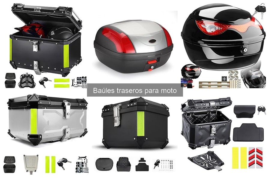Problemas comunes con baúles traseros para moto y soluciones