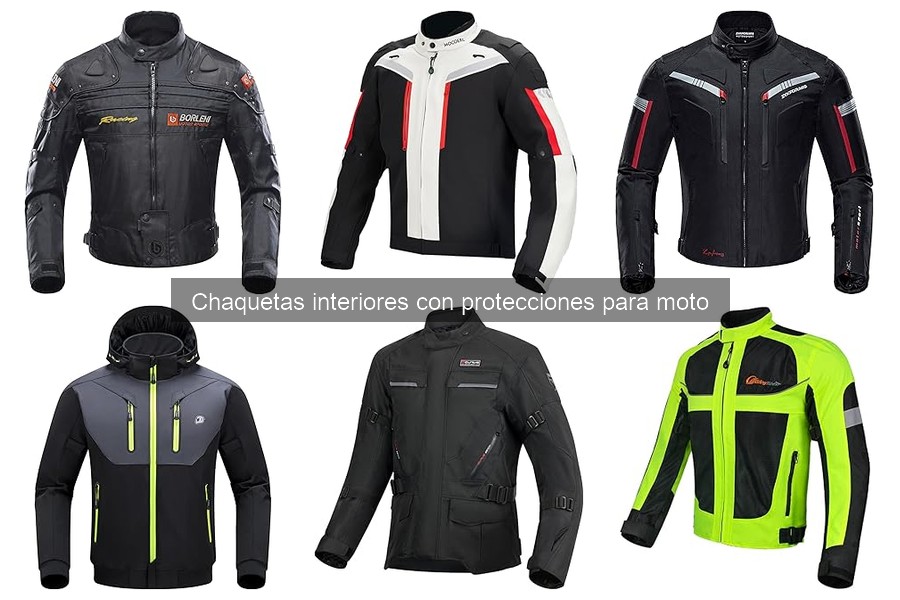 Problemas comunes con chaquetas interiores para moto