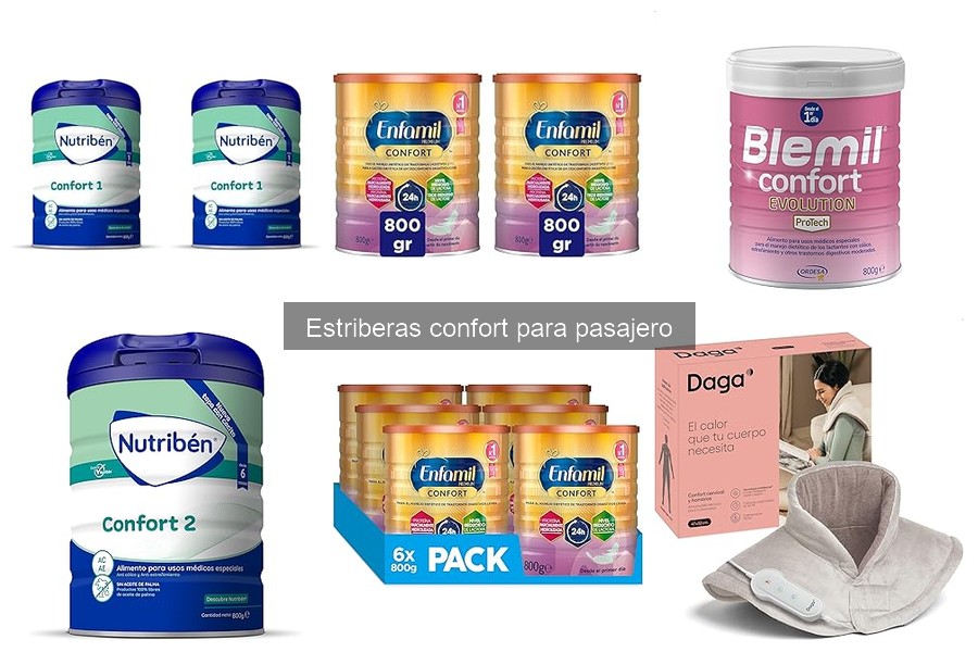 Problemas comunes con estriberas confort para pasajero