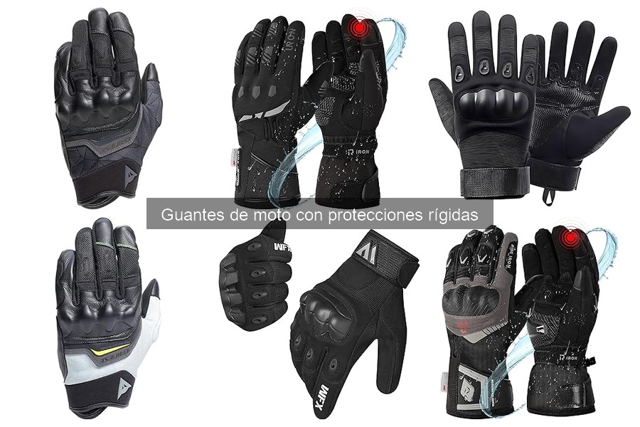 Problemas comunes con guantes de moto con protecciones rígidas