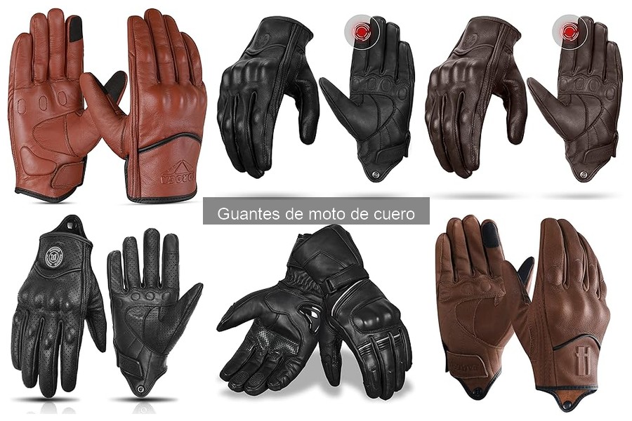Problemas comunes con guantes de moto de cuero y soluciones