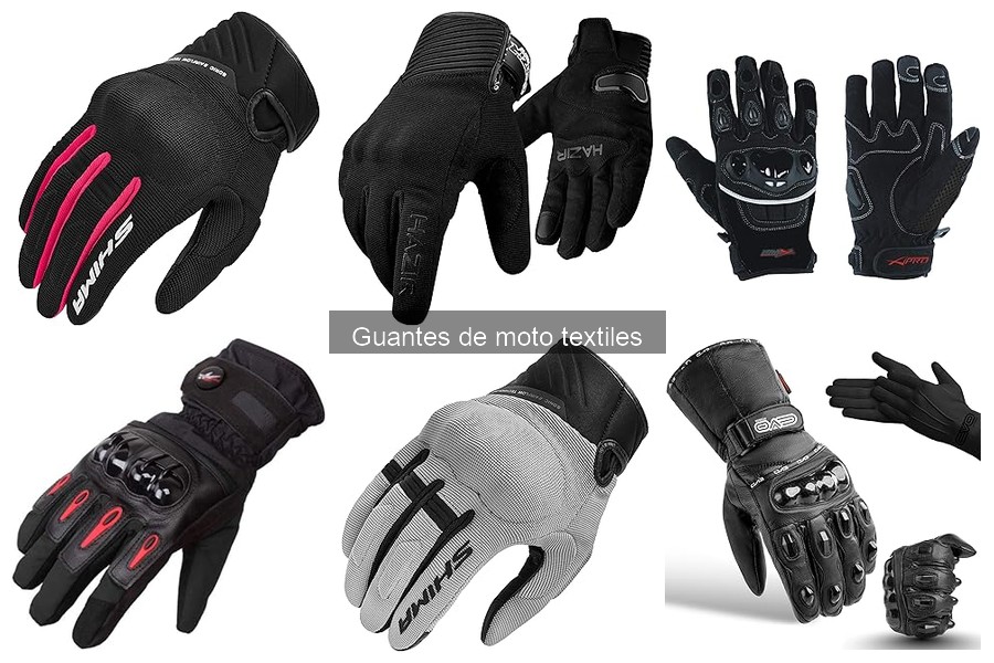 Problemas comunes con guantes de moto textiles
