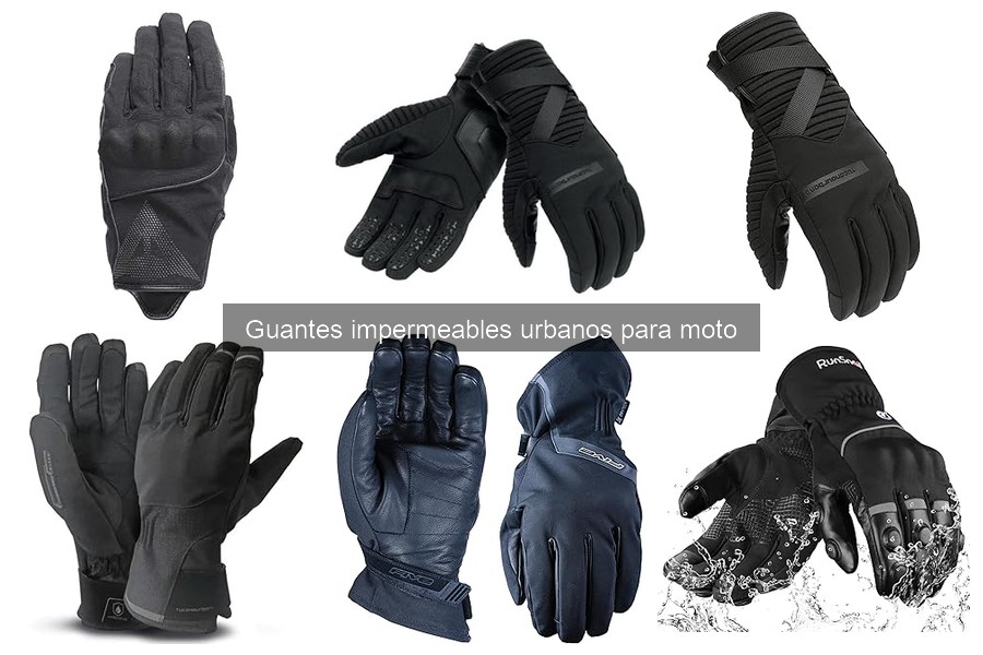 Problemas comunes con guantes impermeables para moto