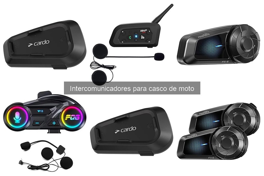 Problemas comunes con intercomunicadores para casco de moto