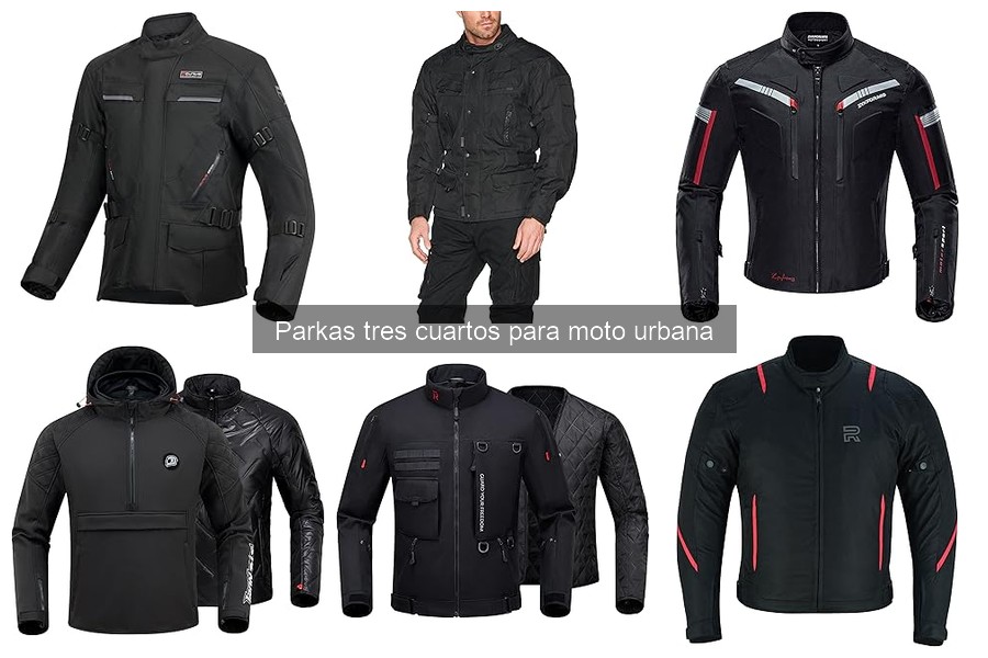 Problemas Comunes con Parkas Tres Cuartos para Moto Urbana