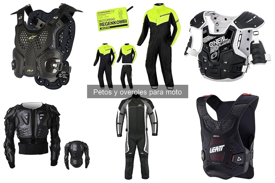 Problemas comunes con petos y overoles para moto
