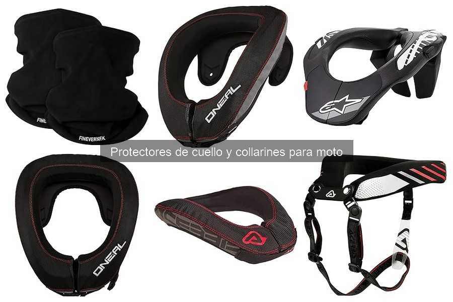 Problemas comunes con protectores de cuello para moto