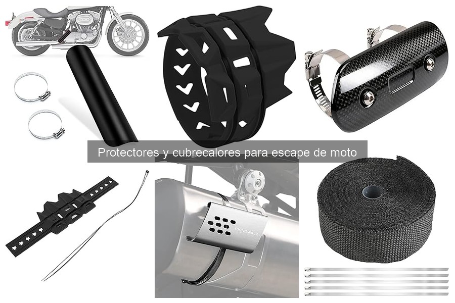 Problemas comunes con protectores de escape para moto