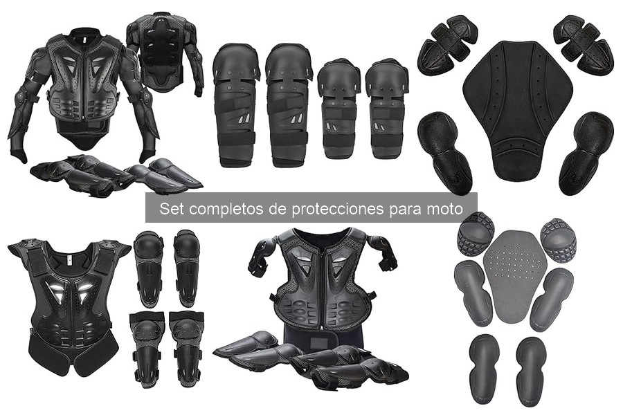 Problemas comunes con sets de protecciones para moto