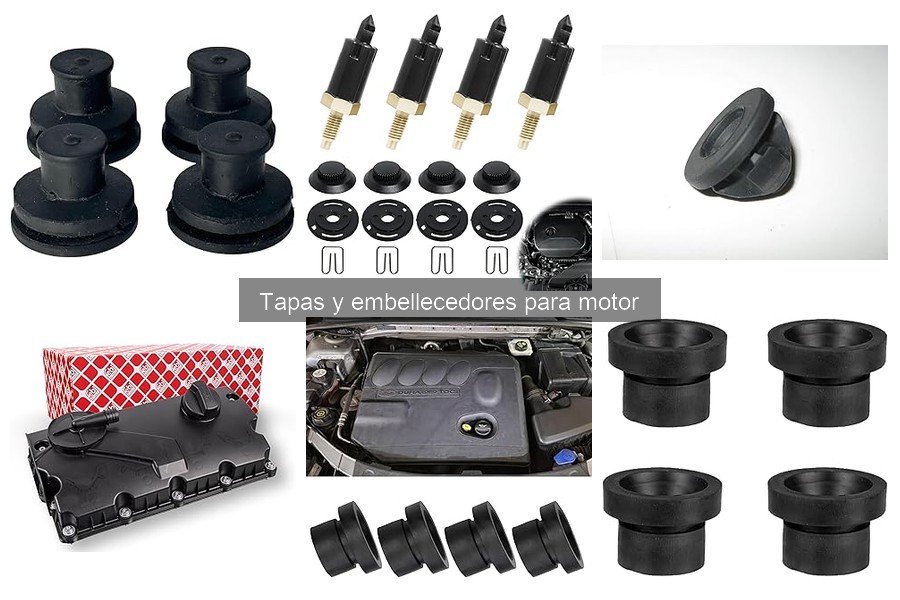 Problemas comunes con tapas y embellecedores para motor