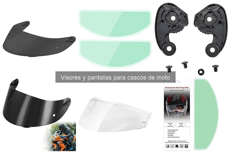 Problemas comunes con visores de casco de moto y soluciones